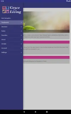 Grace for Living android App screenshot 0