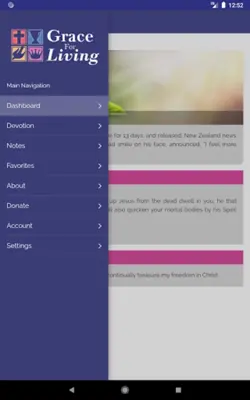 Grace for Living android App screenshot 3
