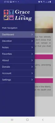 Grace for Living android App screenshot 4